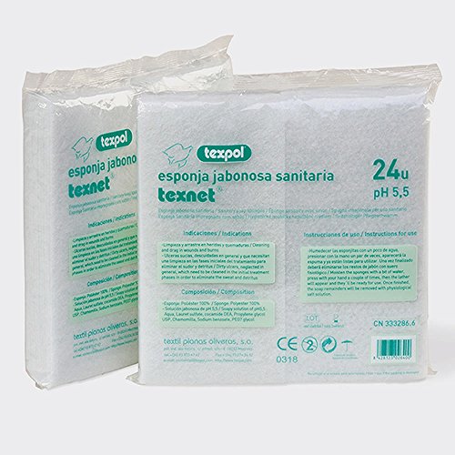 Esponjas Jabonosas Napa 12 x20 PH 5.5 240 unidade-Unidad