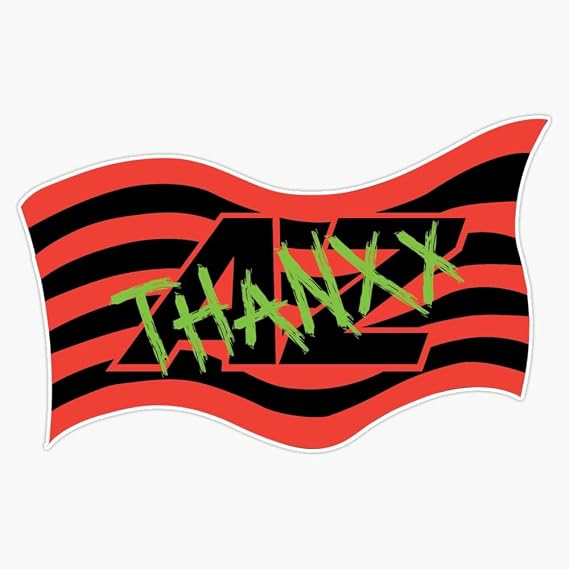 Ateez Thanxx Flag Sticker Vinyl Decal Bumper Sticker 5