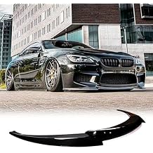Front Bumper Lip for BMW 6 Series M6 2013-2018 F06 Gran Coupe/F12 Convertible/F13 Coupe Matte Black Fiberglass Front Bumper Lip Chin Spoiler Splitter Protector Factory Outlet 3 PCS