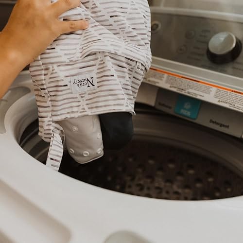 Miniatura 6 de Nora's Nursery Bolsas para artículos húmedos y secos con dos bolsillos con cremallera, reutilizable y lavable, para natación, viajes, playa,