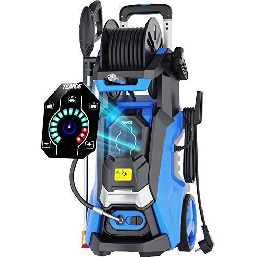 TEANDE 3800 PSI Electric Pressure Washer Smart High Pressure Power
