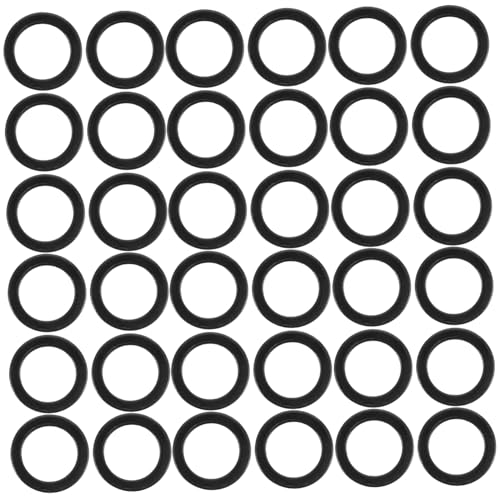 Toddmomy Aluminum Alloy Skateboard Spacers 100pcs Skateboard Hardware Washers Speed Washers for Bearings Deck Mount Bushings