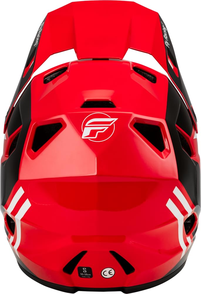 FLY Racing Bicycle Rayce Helmets (Red/Black/White, Small)