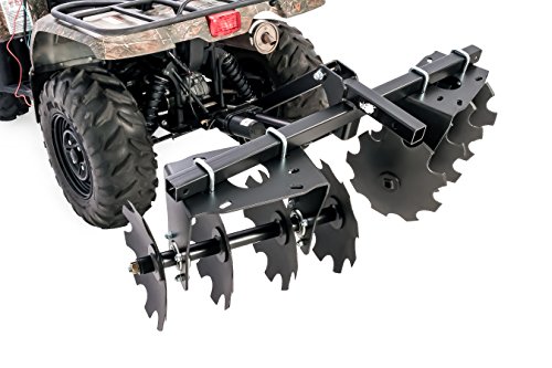 Black Boar ATV/UTV Disc Harrow Implement with Adjustable Sides, for Cultivating, Establishing a Food Plot and Maintaining Your Property (66001) - Thumbnail 5