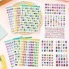 MGZTTHW Gold Paper Crown Set for Kids, DIY Crown Kit with Jewels Gem Number Letter Stickers for Birthday Party Decor and Craft Projects, 15 Pcs Adjustable Crown Hats in 5 Styles #4