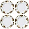 Royal Albert Old Country Roses Dinner Plates Set of 4