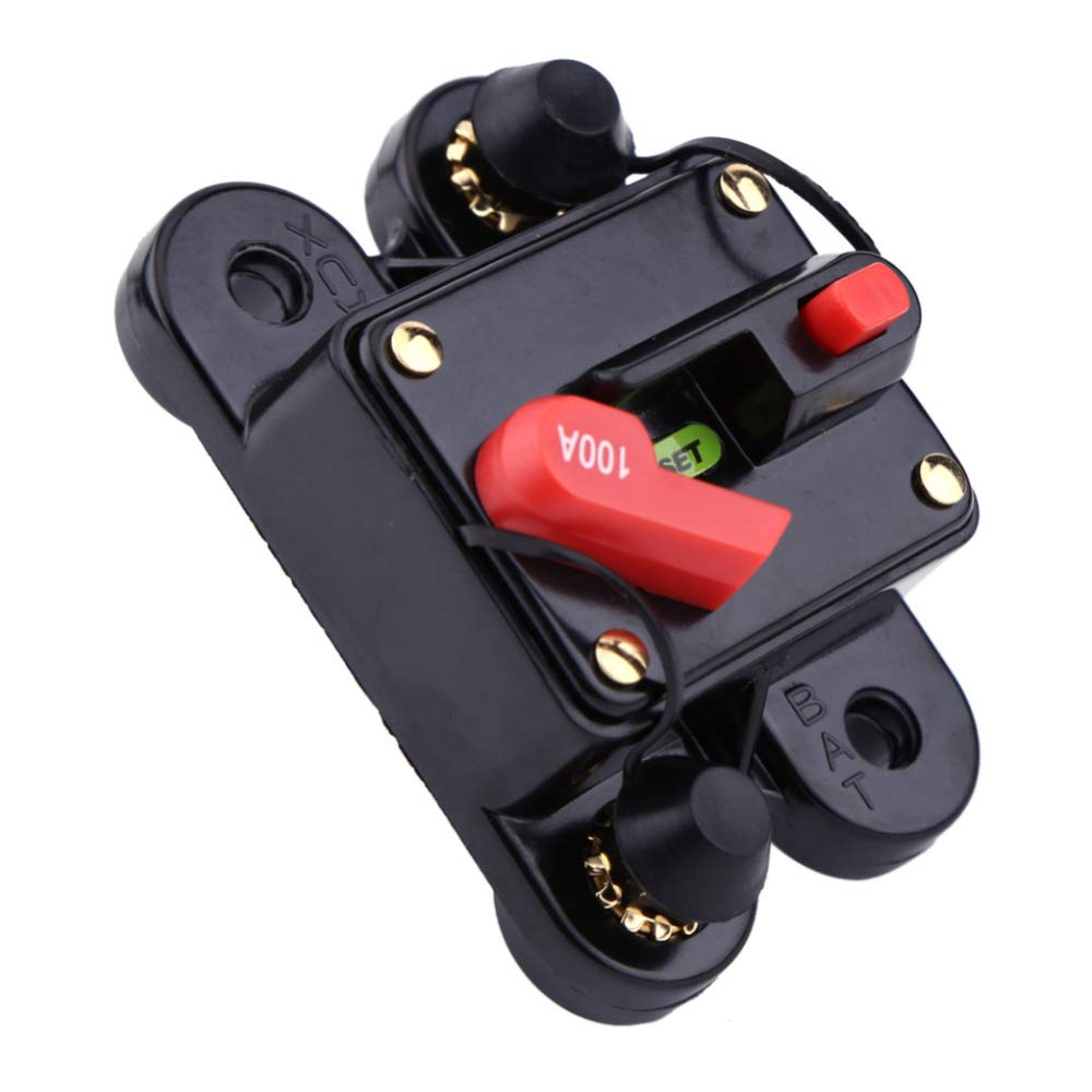 Interruttore Automatico Per Doppia Batteria Con Riarmo Manuale Fusibile Impermeabile Ip67 12v 24v 80a 82831094 - Foto 9