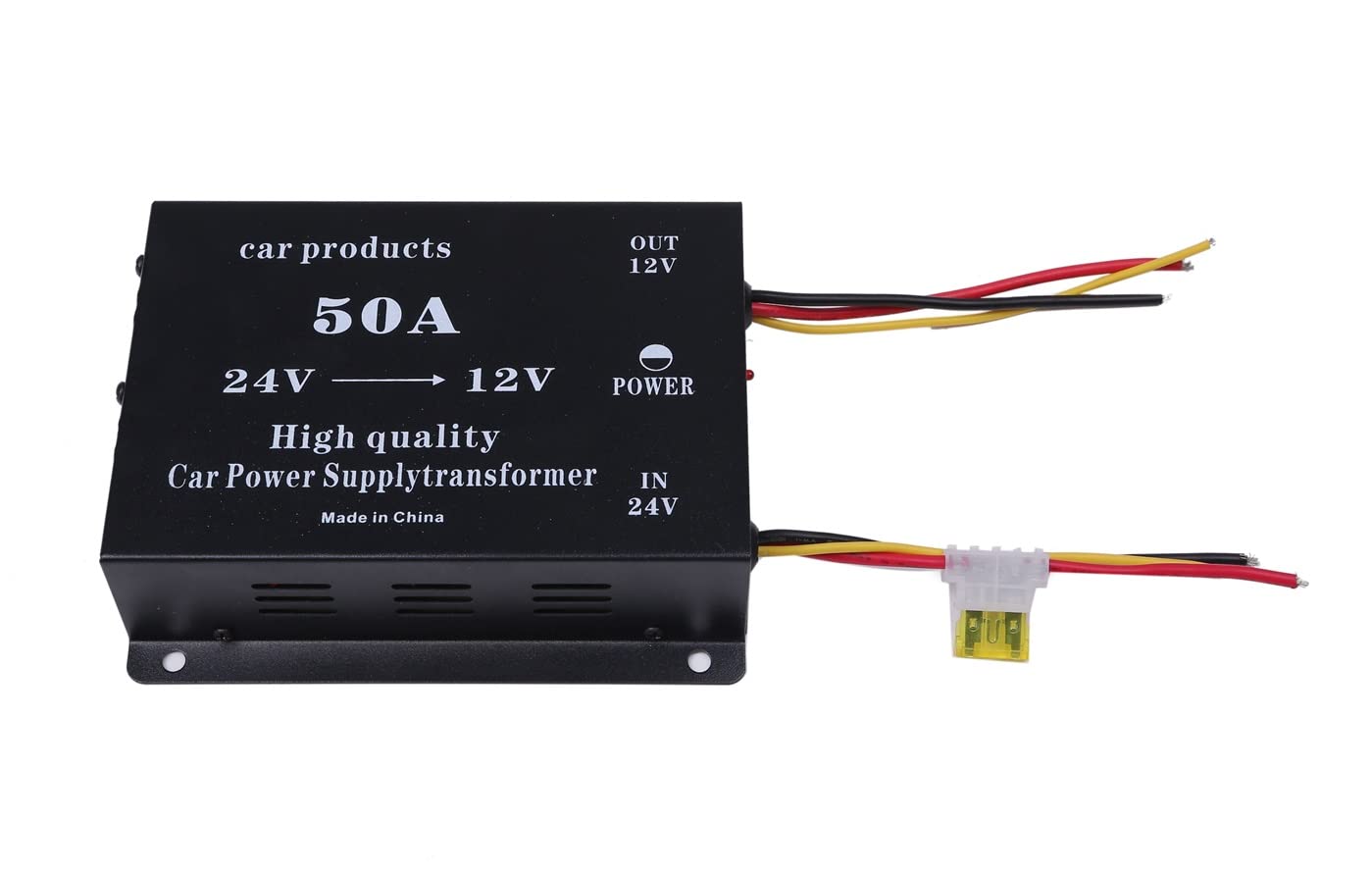 Amazon.co.jp: DCDC コンバーター 電圧 変換器 24V→12V 変圧器