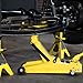 YELLOW JACKET 2.5 Ton Trolley Jack Hydraulic Low Profile Floor Jack for Cars Lift with Single Piston Lift Pump, 5500 lb Capacity