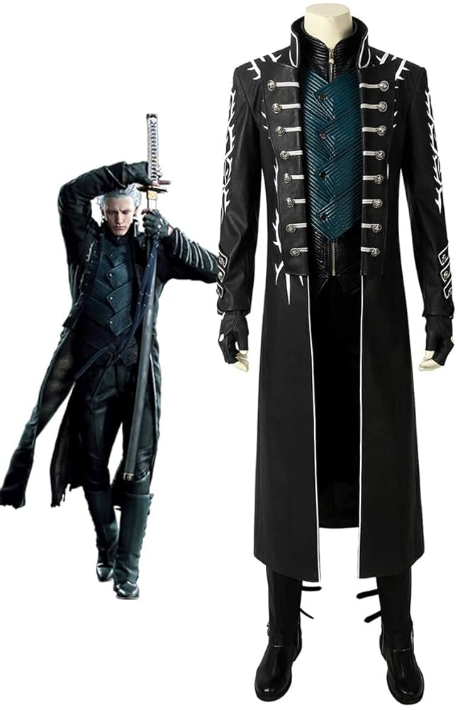 ☆スーパーセール☆【高品質】デビルメイクライ5 バージル コスプレ衣装 高品質 実物撮影 デビルメイクライ デビクラ Devil may cry