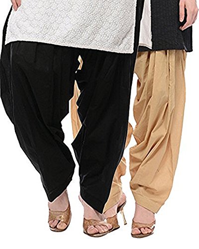 Image of Pistaa's Women's Regular Fit High Rise Premium Cotton Readymade Regular Salwar