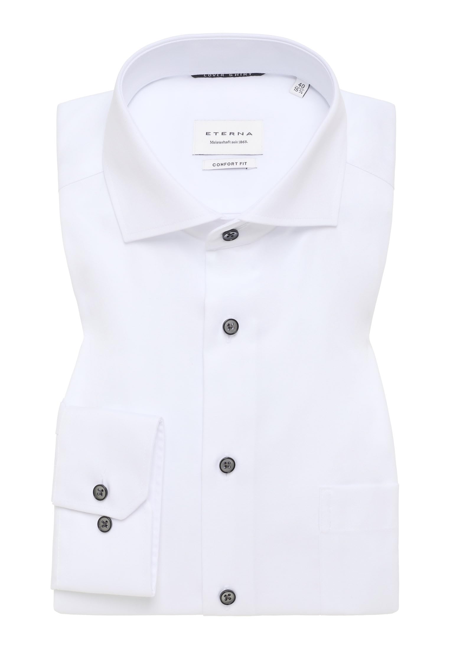 ETERNA Male Cover Shirt unifarben Comfort FIT