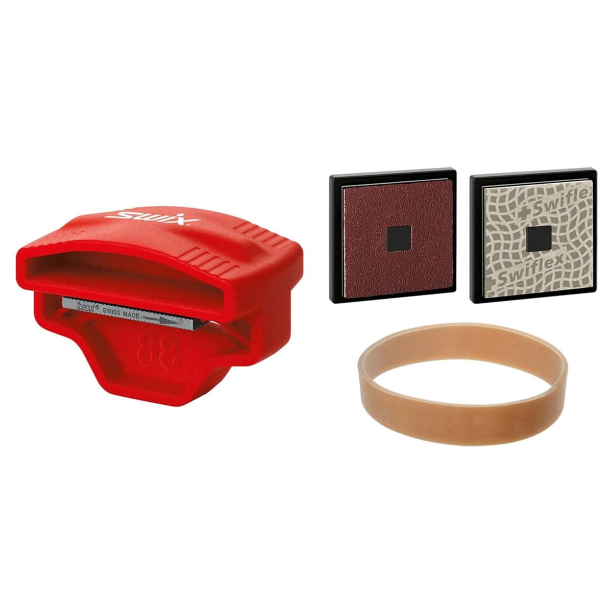 Swix Kit Di Bordatura Tascabile, Affilabordi Unisex, Rosso, Hand Held-image