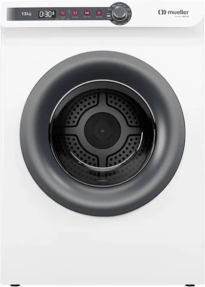 Secadora de Roupa Mueller 13Kg com Sensor de Umidade MSP13F 127V