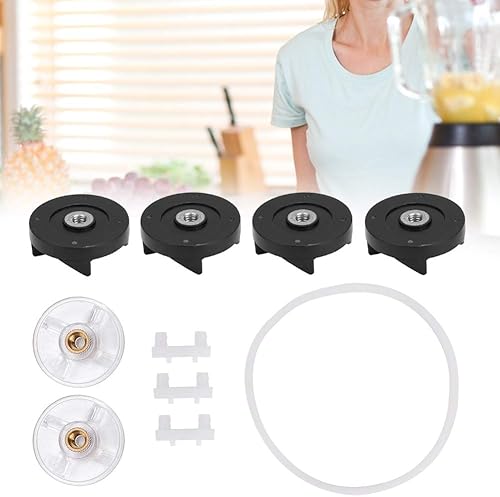 Miniatura 5 de Gavigain Reemplazo de engranaje base, 6 engranajes base y engranaje de cuchilla de repuesto para licuadora 250W  Accesorios de licuadora, reemplazo