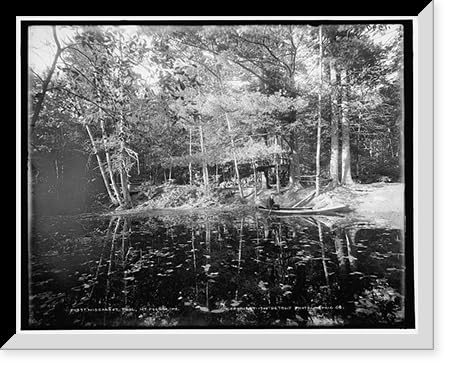 Wiscasset Pool Framed Print, Mt. Pocono, PA 17.75
