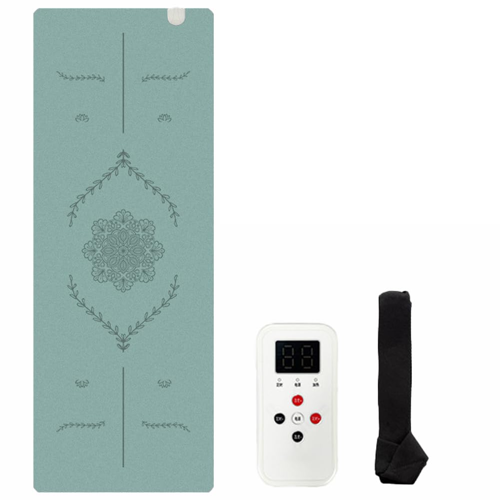Tapis de yoga chauffé électrique contre le sol froid en hiver