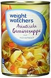 Ein Kurztrip nach Asien. Leckere Asiatische Gemüsesuppe mit zartem Hühnerfleisch, knackigen Mungobohnen, Bambussprossen, Mu-Err-Pilzen sowie Möhren, Paprika, Lauchzwiebeln und der typischen, leicht scharfen Gewürzmischung.
