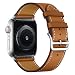Apple Watch Band, 42mm [Business Series] Apple Watch Leather Band Cow Leather Replacement Band for 42mm Apple Watch Series 3/Series 2/Series 1/Sport/Edition (Brown 42mm)