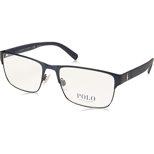 Polo Ralph Lauren Men's Ph1175 Rectangular Prescription Eyewear Frames