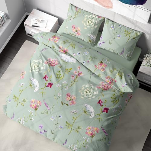 DILIOS Premium Bettwäsche 135x200 – 100% Baumwolle, ÖKO-TEX...