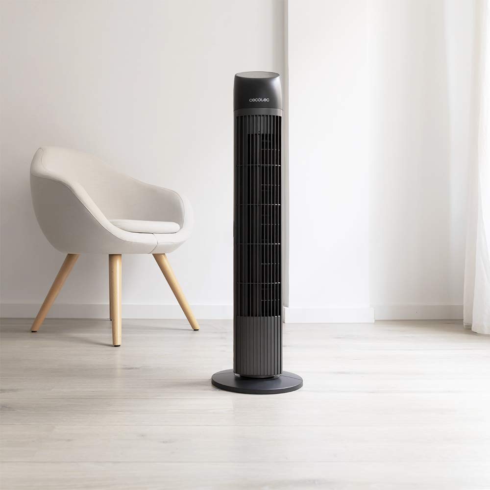 Cecotec EnergySilence 8050 SkyLine Smart Turmventilator 45 W Kupfermotor Fernbedienung Timer Oszillation LED-Anzeige