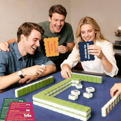 Mezcladores Mahjong 4 unidades accesorios coloridos miniatura 4