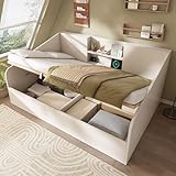 odikalo Schlafsofa 140x190 cm, Jugendbett, Hydraulisches Tagesbett...