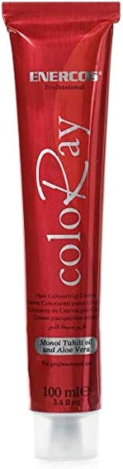 Professional Coloray Permanent Hair Color Cream, Shine & Silky Touch, Long Lasting, #4/11, Medium Brown Olive, 100ml