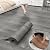Chejiaye Wood Grain Peel and Stick Floor Tiles 17.72 "W x 118" L Thickened Self-Adhesive Vinyl Flooring Roll Waterproof, Anti Slip, and Anti Dent DIY Easy Installation,Gray (14.5 Sq.ft)
