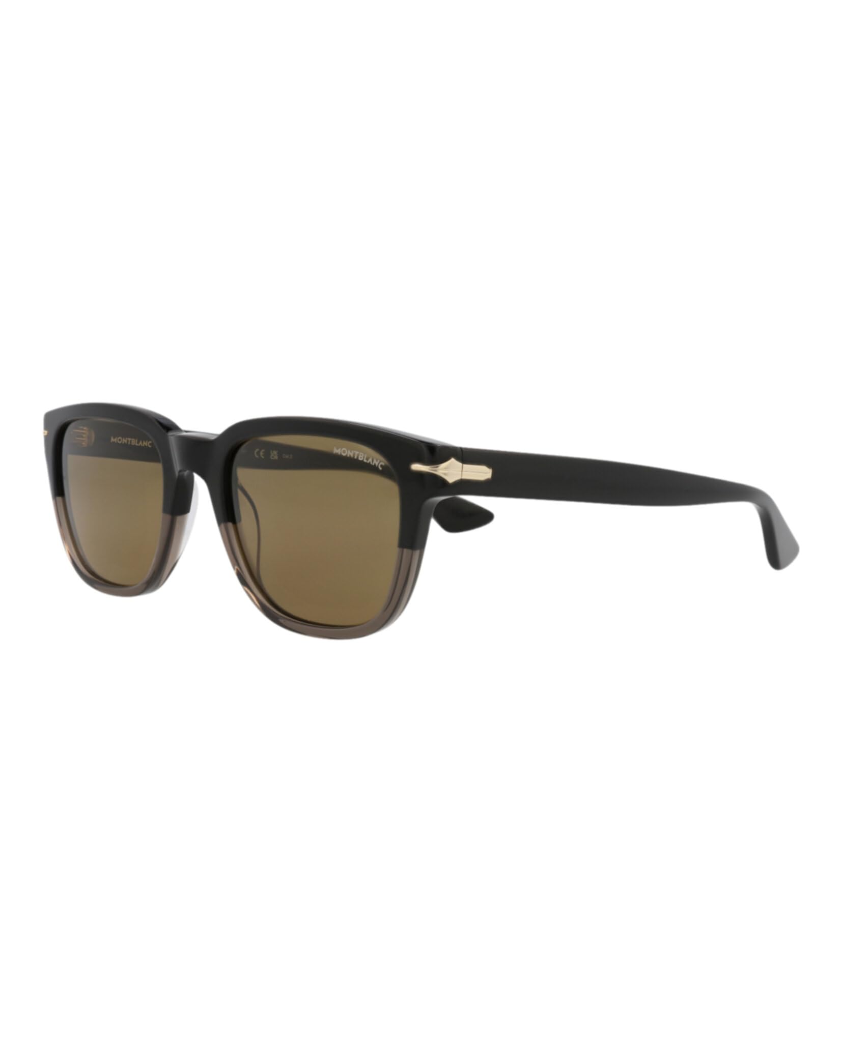Montblanc MB0302S-008 53 okulary przeciwsłoneczne Man Recycled Ace Okulary przeciwsłoneczne, sportowe, wielokolorowe (wielokolorowe), jeden rozmiar