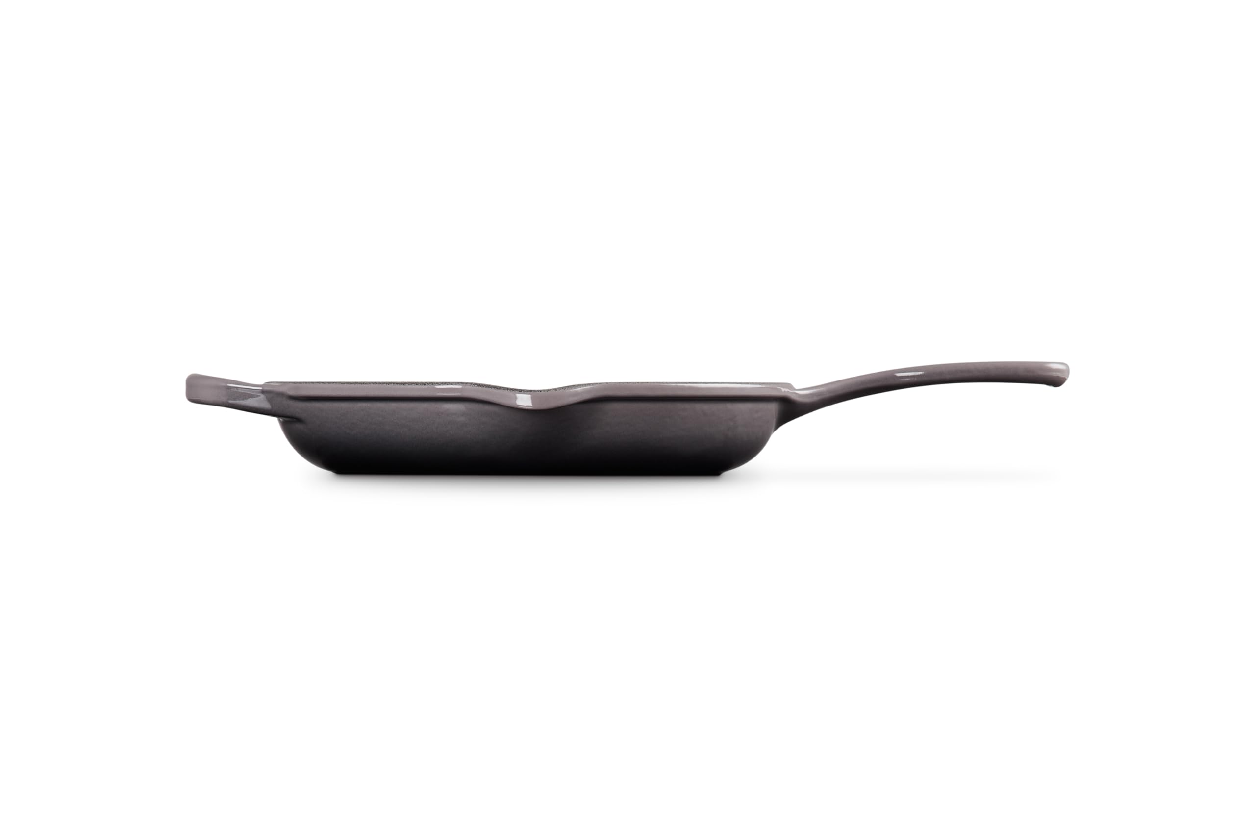 Le Creuset Signature Gusseisen Brat- und Servierpfanne, Rund, Ø 23 cm, Für alle Herdarten inkl. Induktion geeignet, Flint