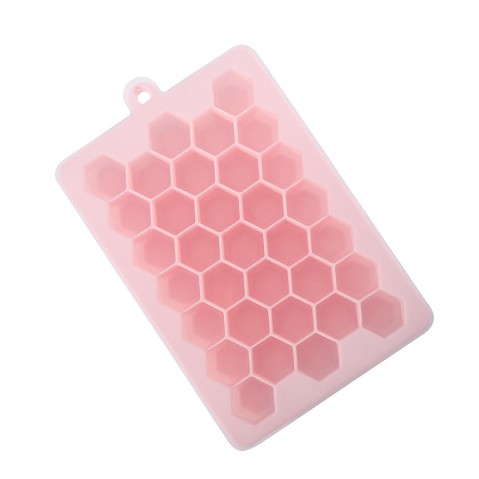 Xinsheinelry 33 Grids Ices Cube Tray with Lid Easily Release Ices Cube Molds Food Grade Silicone Maker Mold Easily Clean Mold for Whiskies Cocktails Maker
