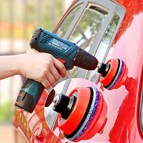 Bestcool Polijstpads voor Boren, 29 stuks Sponswol Polijsten Waxing Polijstpads Kit voor Auto Polijstmachines… - Image 8