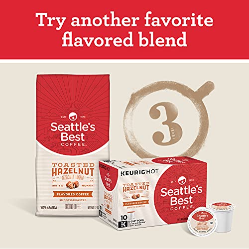 Seattle's Best Coffee Very Vanilla Flavored Medium Roast Ground Coffee | 12 Ounce Bags (Pack Of 6) #TOP2