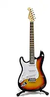 Guitarra STG-003/M LH 3 Tone Sunburst (para canhoto) Aria