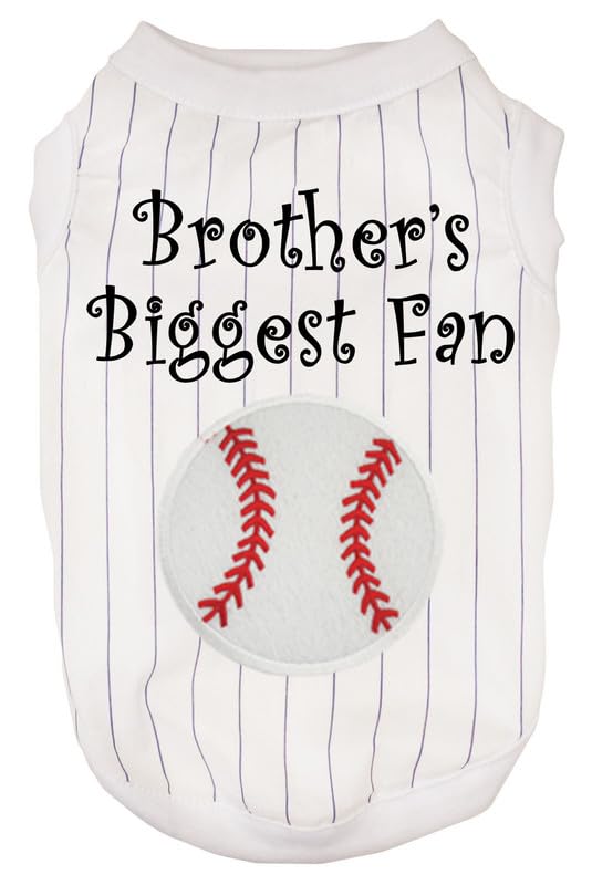T-shirt baseball chien XXXL maillot rayé blanc bleu habit grand chien