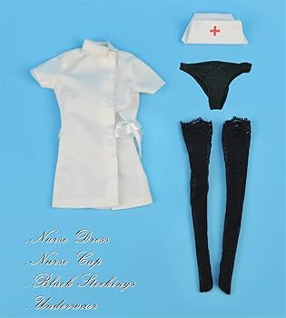 Amazon | HiPlay 1/6 女性 フィギュア ドール 用 ナース服 ナース