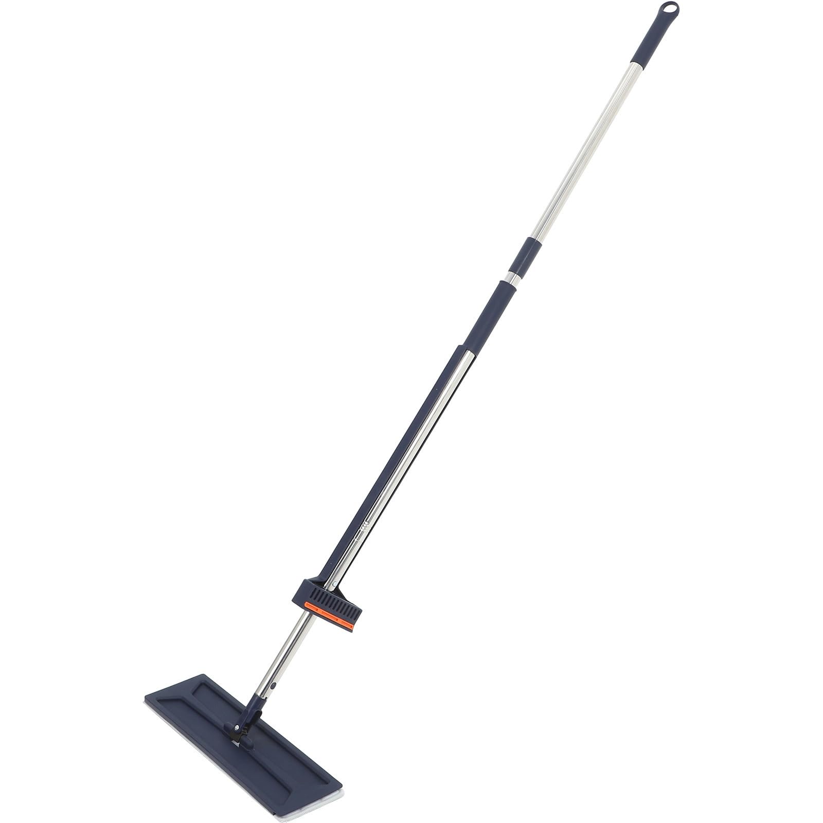Trapeador de 36 cm portátil mopa giratoria 360 con paños de microfibra lavables