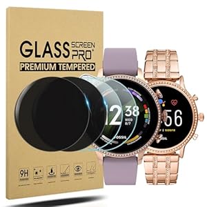 Diruite 2+2 Stück Displayschutzfolie für Fossil Gen