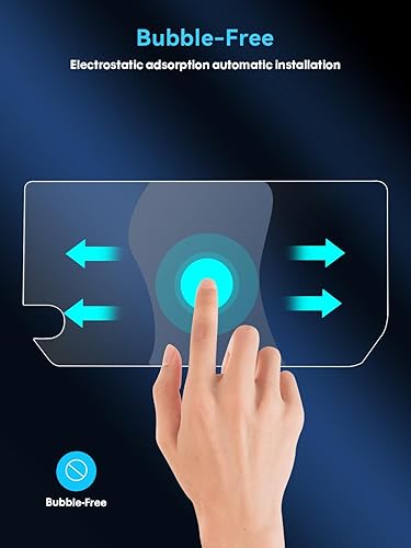 Miniatura 5 de LANTU Protector de pantalla táctil de automóvil para Toyota RAV 4 de 10.5 pulgadas 2023, accesorios HD antirreflejos, protector de pantalla de