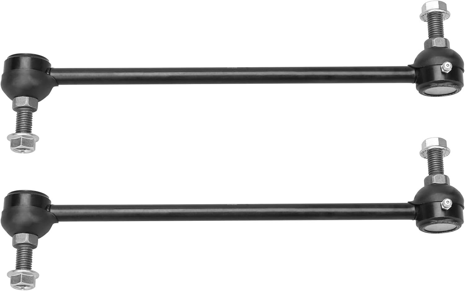 IRONTEK 8pcs Front Lower Control Arm w/Ball Joint Sway Bar Tie Rod for 2008-17 for Dodge Grand Caravan, 2008-16 for Chrysler Town&Country, 09-10 for VW Routan, MS251002 MS251001 K7258 ES800403 ES80646