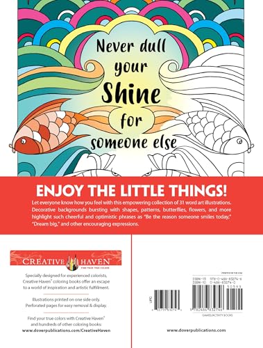 Creative Haven Express Yourself! Coloring Book