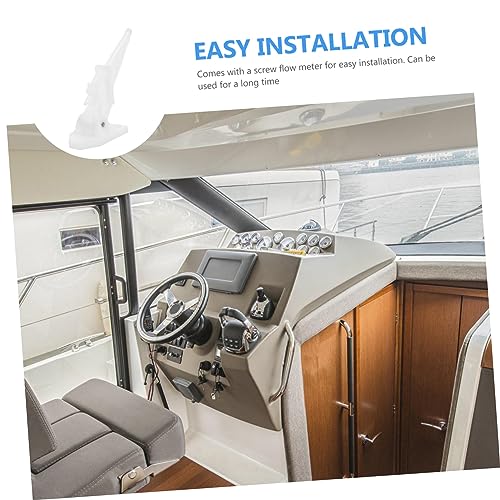 HONMEET 1 Conjunto Velocímetro Tubo Kick-up Medidor De Velocidade De Náilon Suprimentos Para Barcos