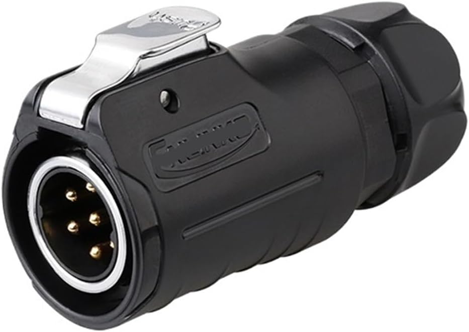 Industrial aviation 7-pin LP20 with fence equipment male and female connector(Male plug)