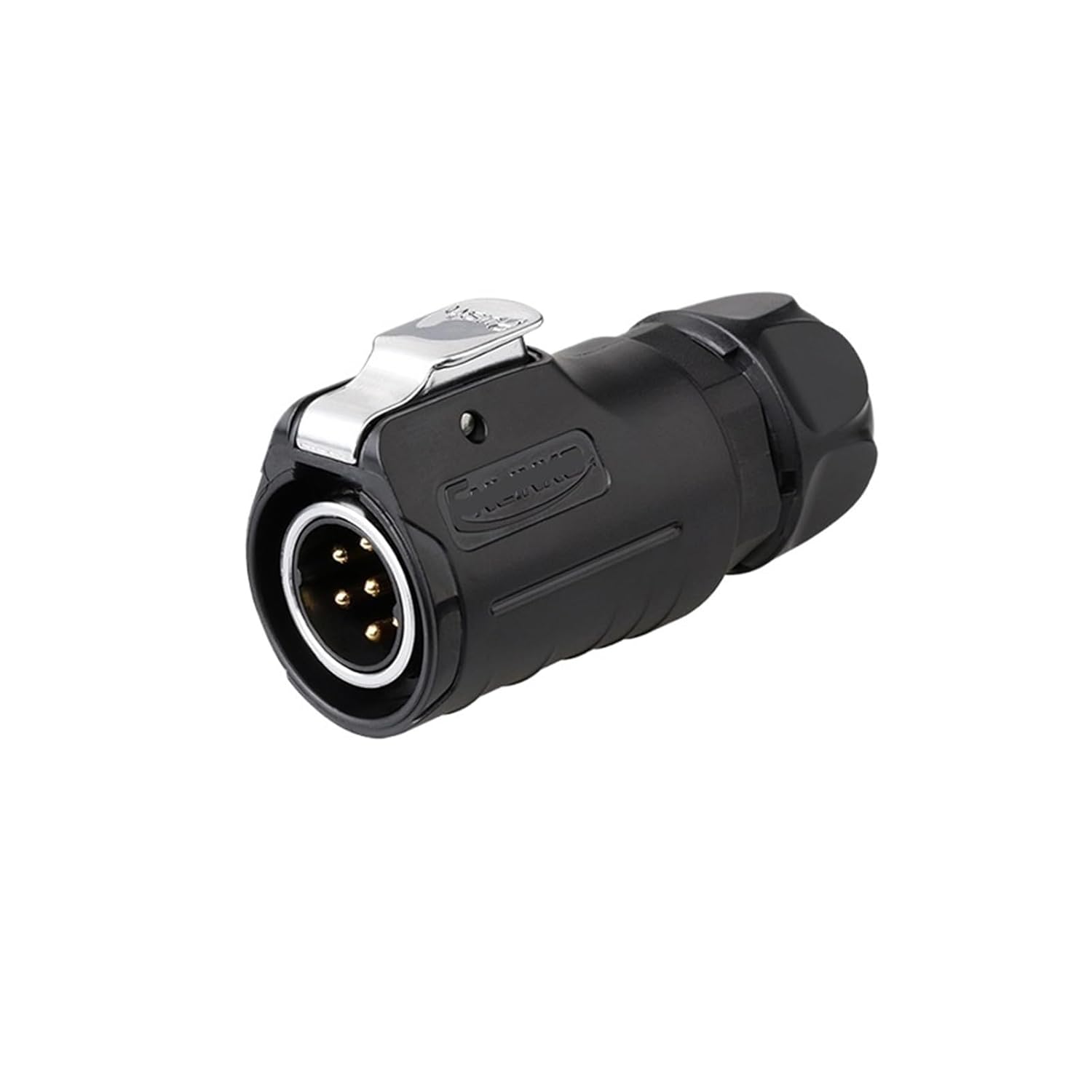 Industrial Aviation 7-pin LP20 with Fence Equipment Male and Female Connector(Four Hole Formal wear)