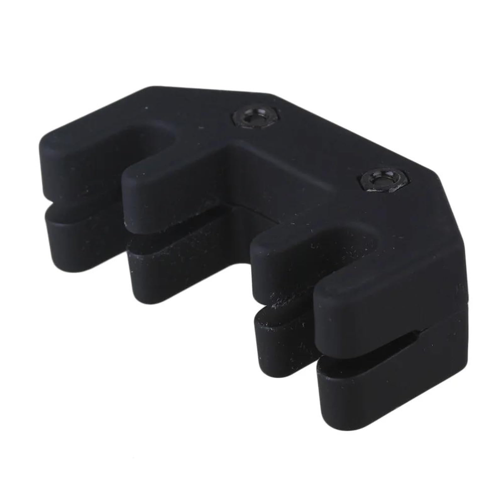 Professionale Accessori Per Violino Sordina Per Violino E Violoncello A 4 Punte In Lega Di Zinco Rivestita Gomma(Black)