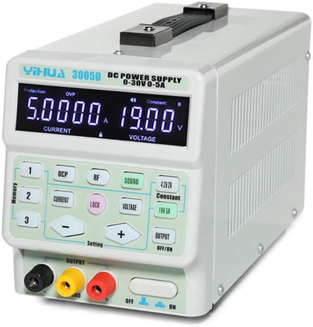 JianyanaPower Supply 5A 30V DC Power Supply Adjustable Laboratory Power Supply