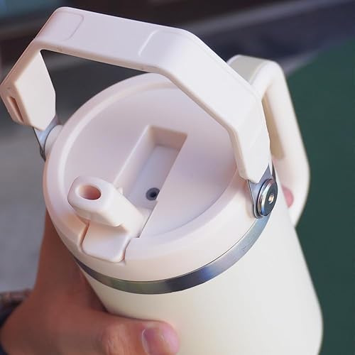 Miniatura 4 de Tapa con pajilla abatible de repuesto para vaso Stanley de 40 onzas, no para 30 onzas