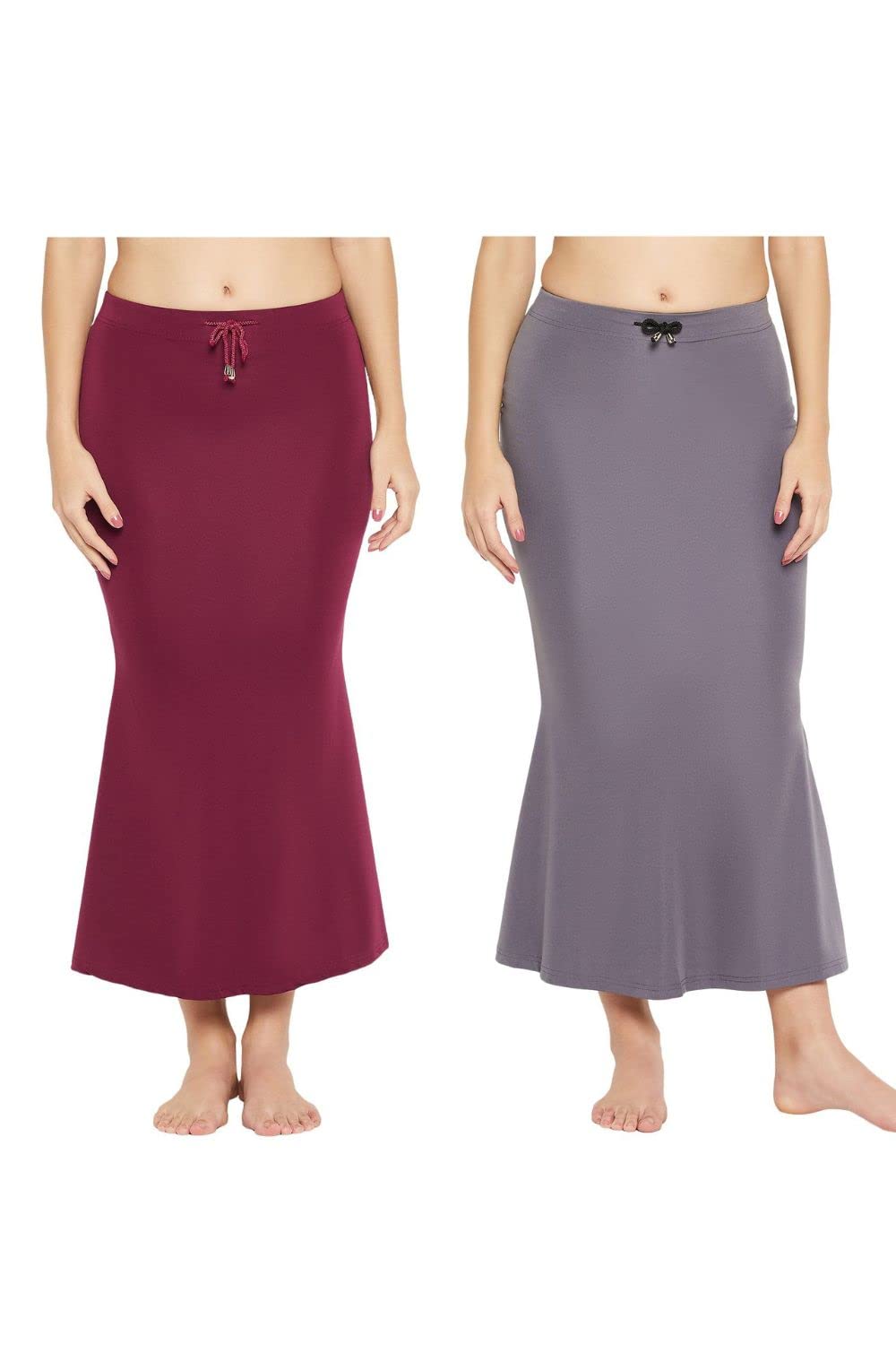 Pack of 2 Plus Size Seamless Fishcut Flare Shapewear Petticoat for Women | Shape Wear Dress for Saree | Flared Peticote Innerwear for Women Saree Shaper-image-44